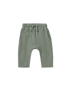 Rylee + Cru Hawthorn Trouser - Aqua