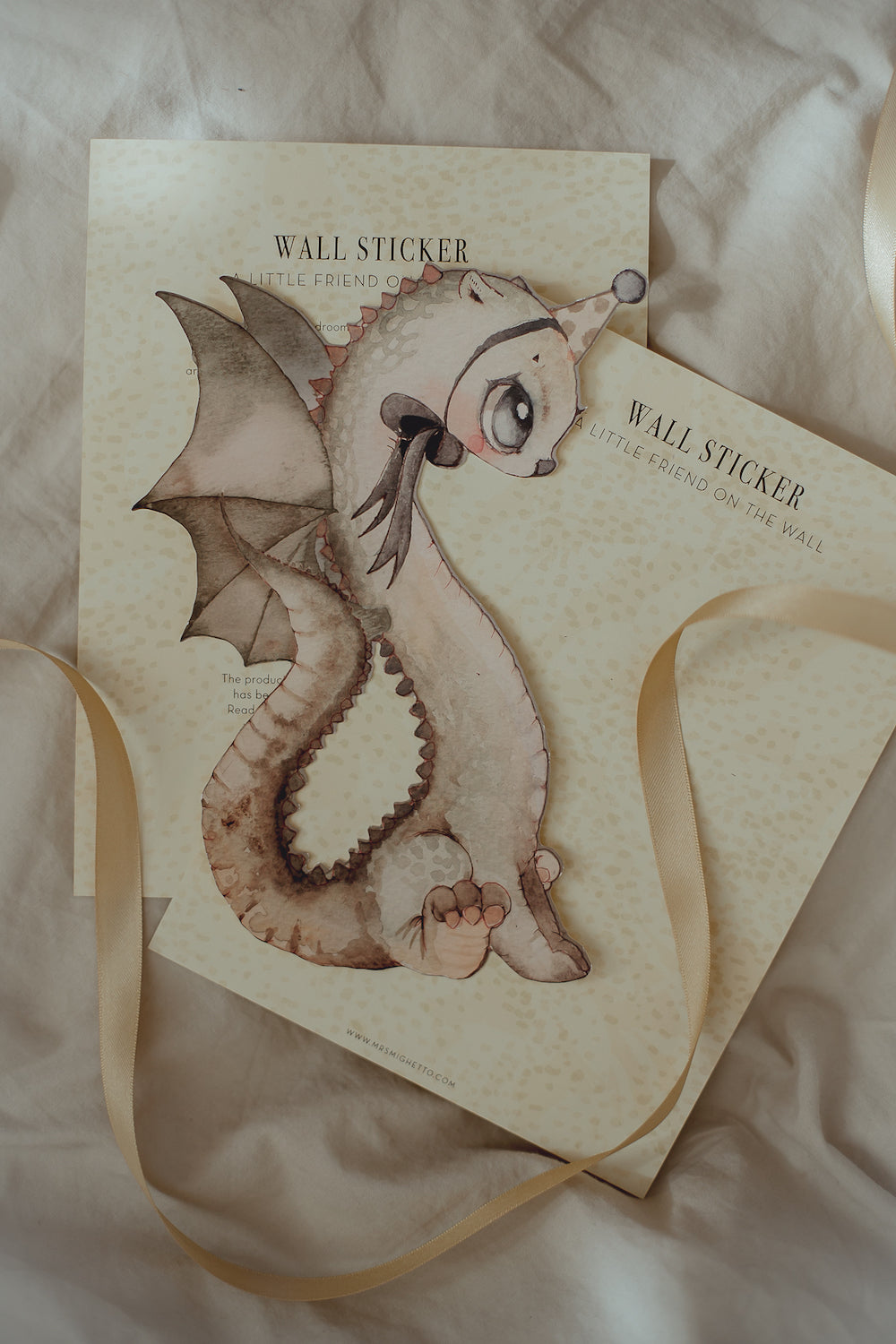 Mrs. Mighetto Wall Sticker - Dear Dino