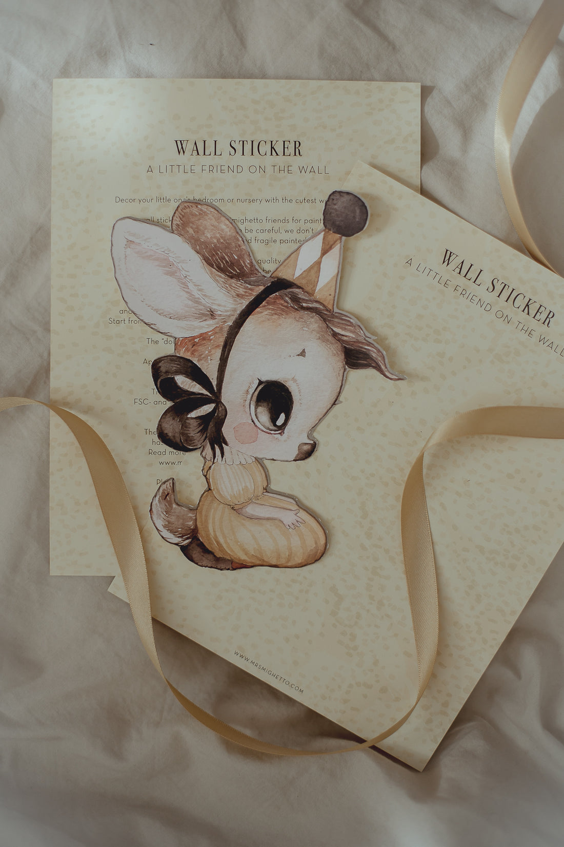 Mrs. Mighetto Wall Sticker - Miss Stella