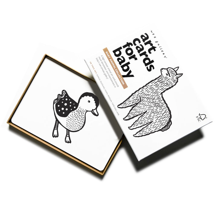 Wee Gallery Art Cards - Baby Animal