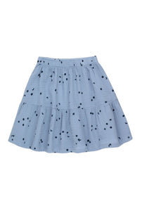 Tiny Cottons Sky Short Skirt - Milky Sky/Deep Blue
