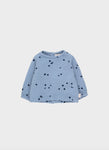 Tiny Cottons Sky Baby Shirt - Milky Sky/Deep Blue
