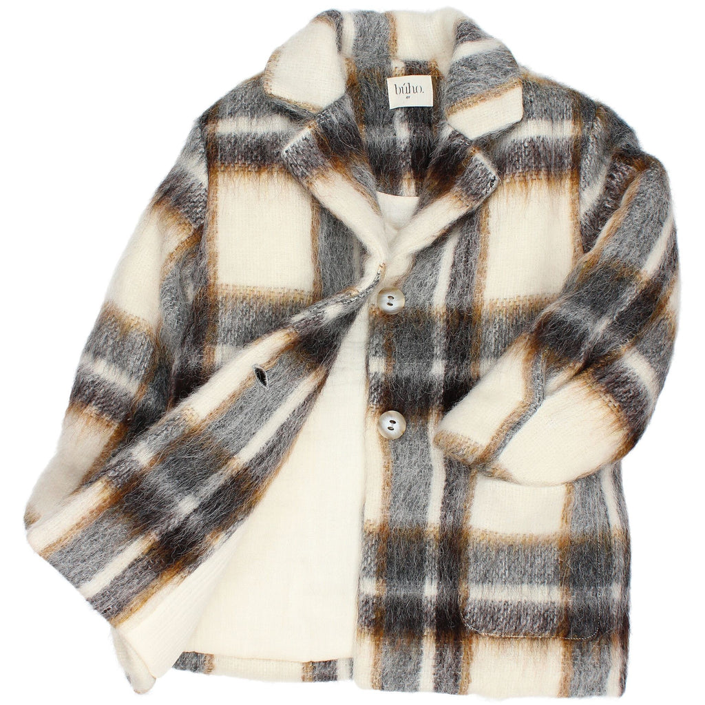 Buho Checkered Coat - Only