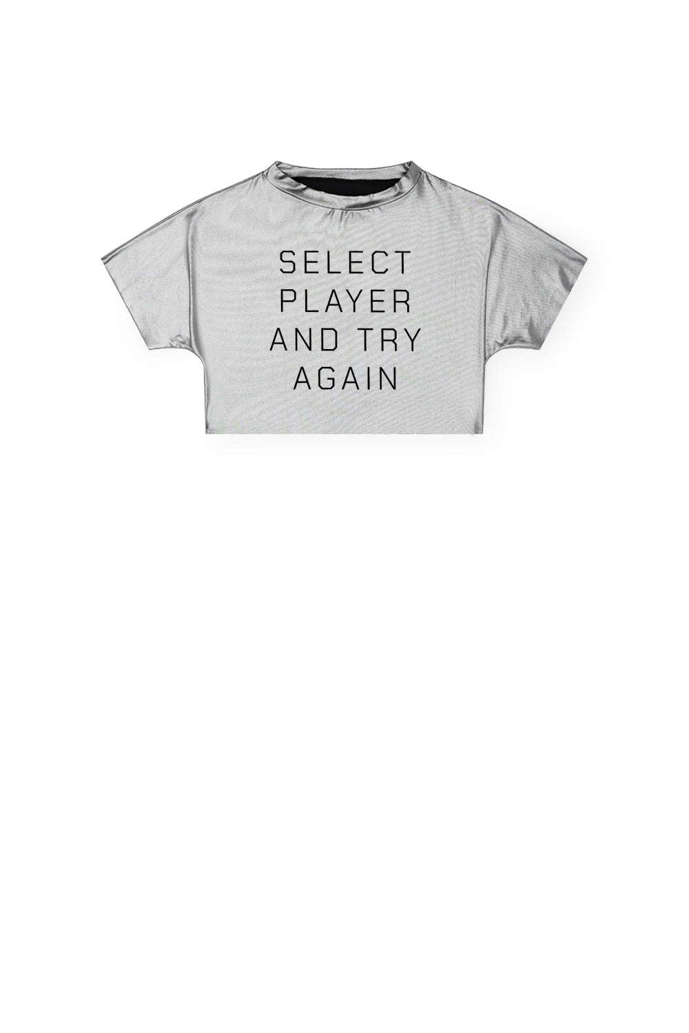 Little Creative Factory Crop Top - Soft Futuristic