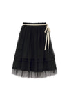 Little Creative Factory Muslin Fairy Layered Skirt - Black