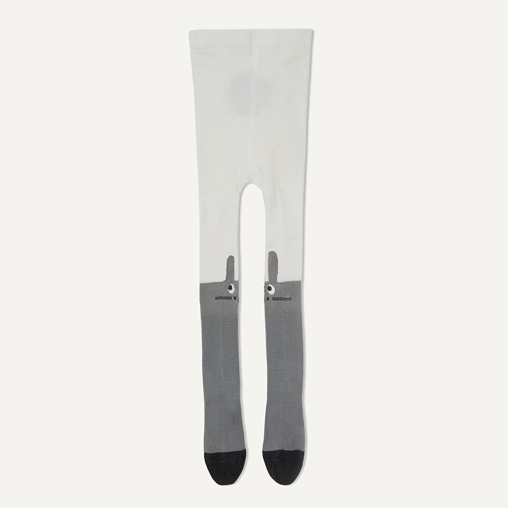 Bonnie Mob Bunny Tights - Cream