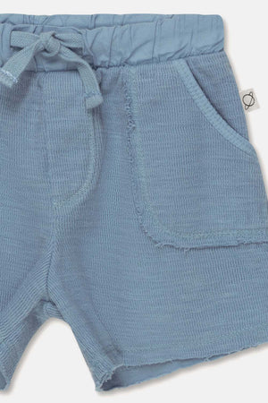 My Little Cozmo Kai Baby Bermuda Shorts - Sky Blue