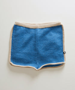 Oeuf 70's Shorts - Bluebell/Eggshell