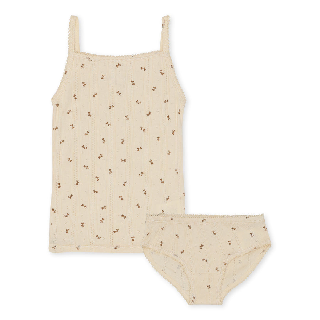 Konges Sløjd Minnie Underwear Set - Petit Bisou Mustard