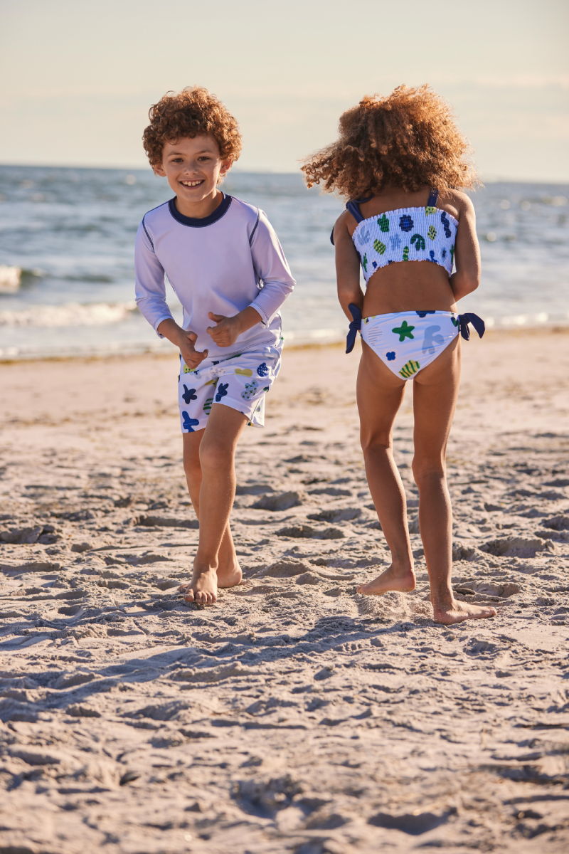 Mon Coeur Kids Rashguard - Blue
