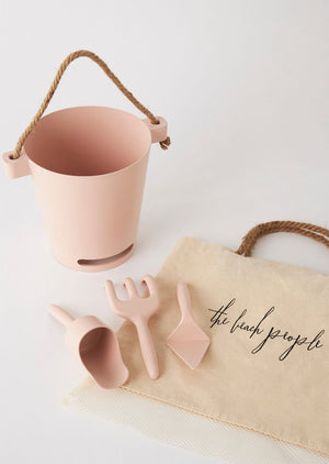 The Beach People Kids Beach Toy Pack - Pale Pink