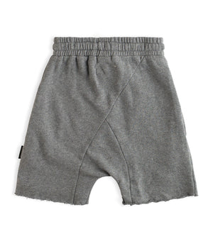 Nununu Raw Sweatshorts - Dusty Heather Grey