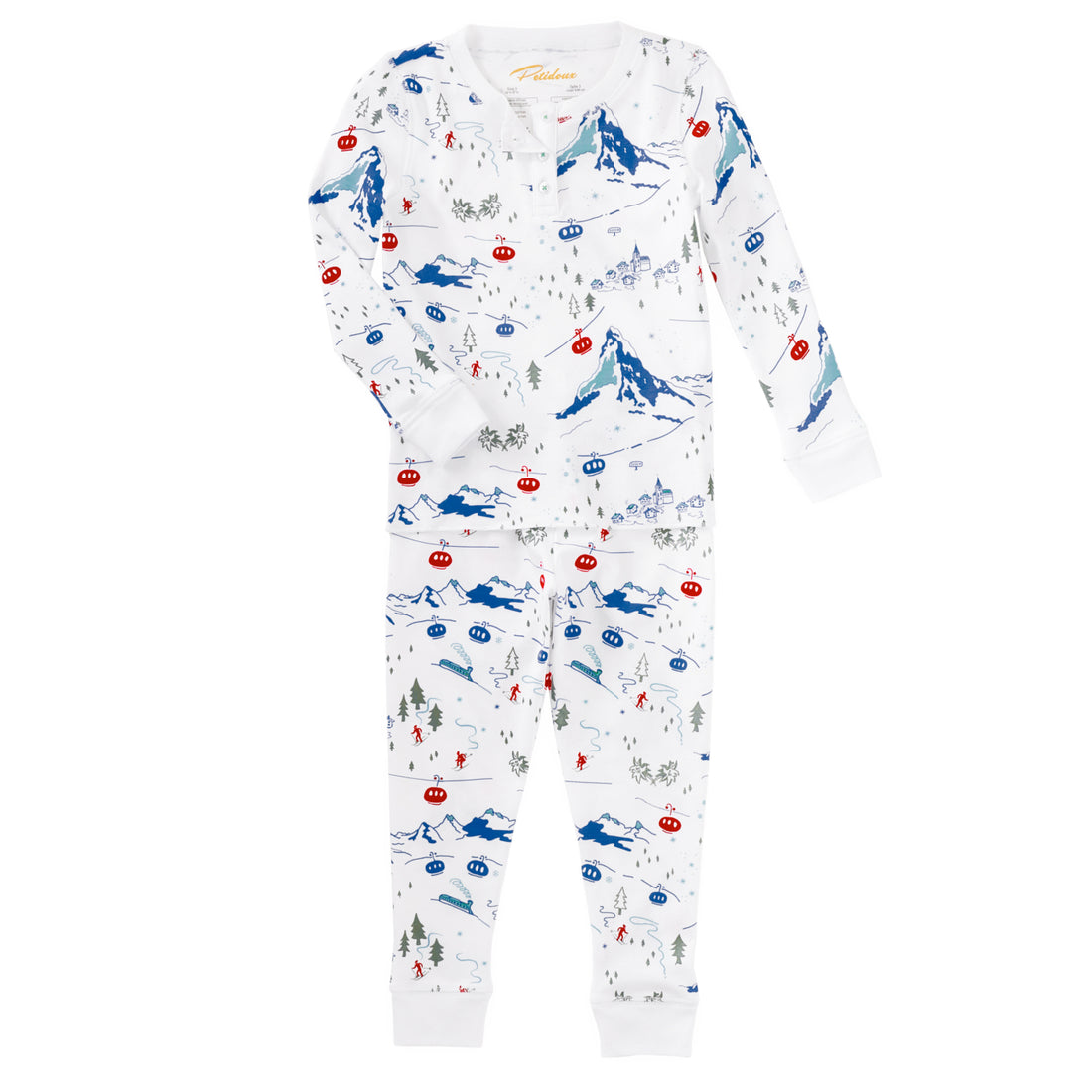 Petidoux Pajama Set - A Swiss Village