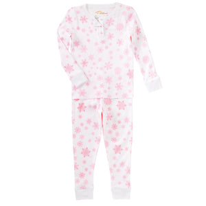 Petidoux Pajama Set - Pink Flurries