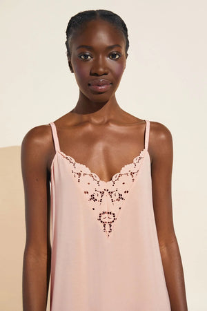 Eberjey Naya TENCEL Modal Chemise - Rose Cloud