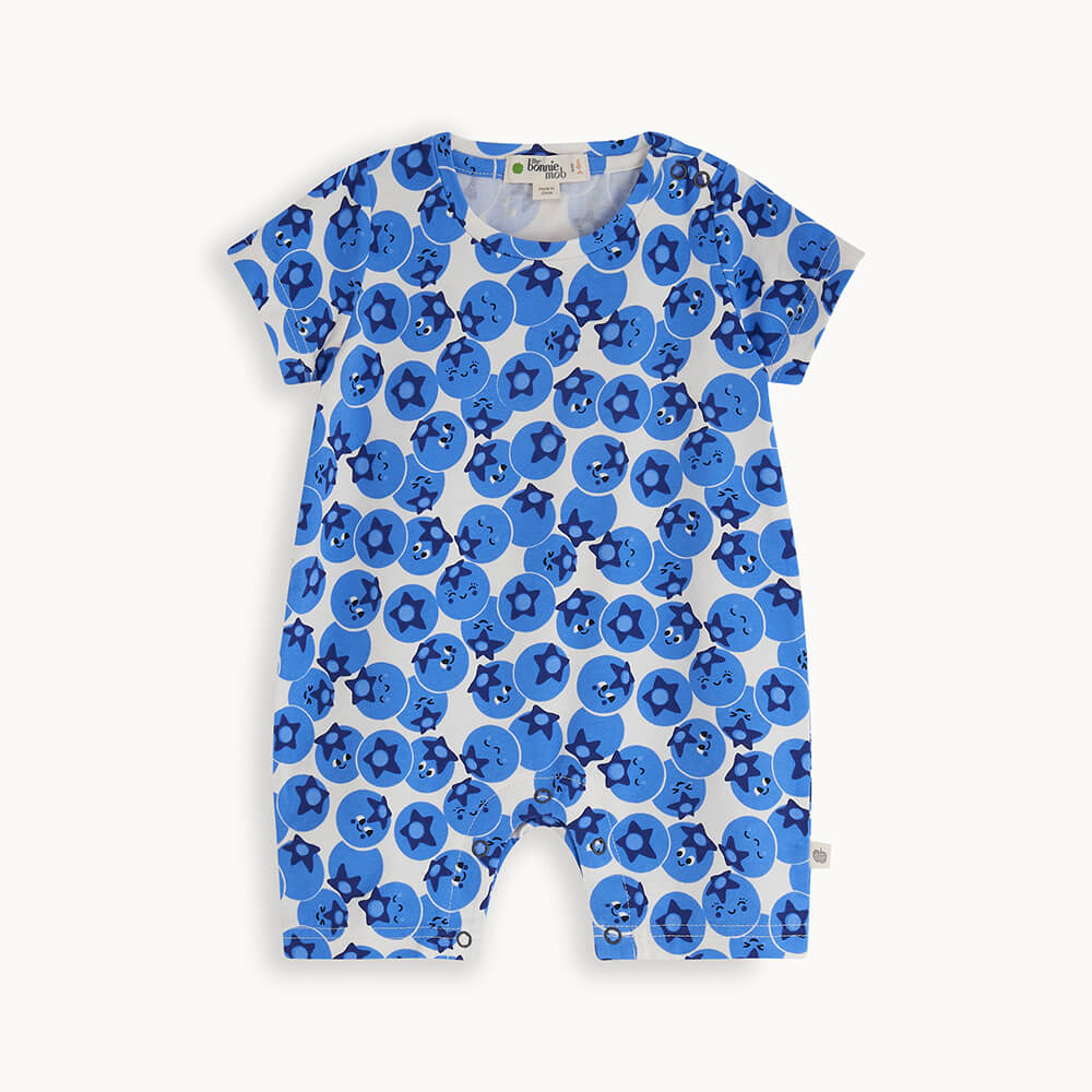 Bonnie Mob Mercer Shorty Playsuit - Blueberry