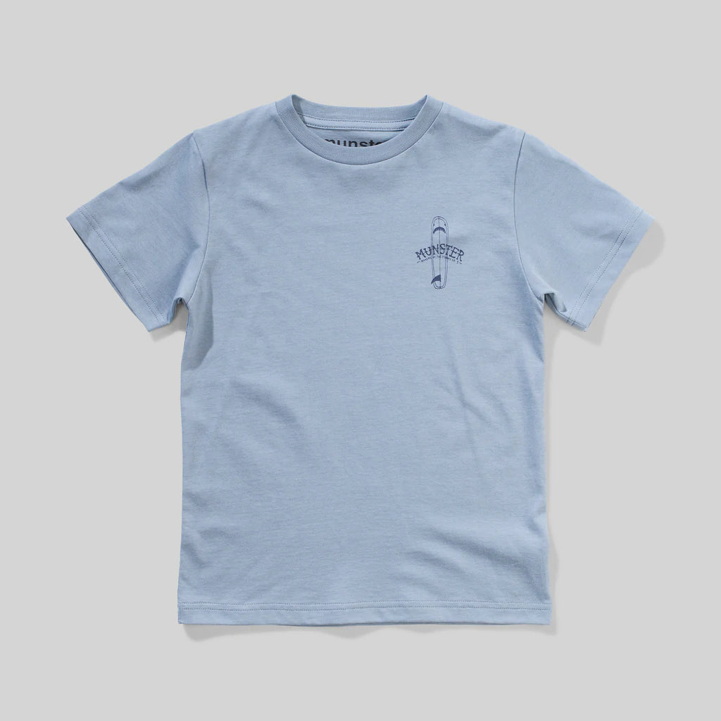 Munster Kids Seekers Tee - Mid Blue
