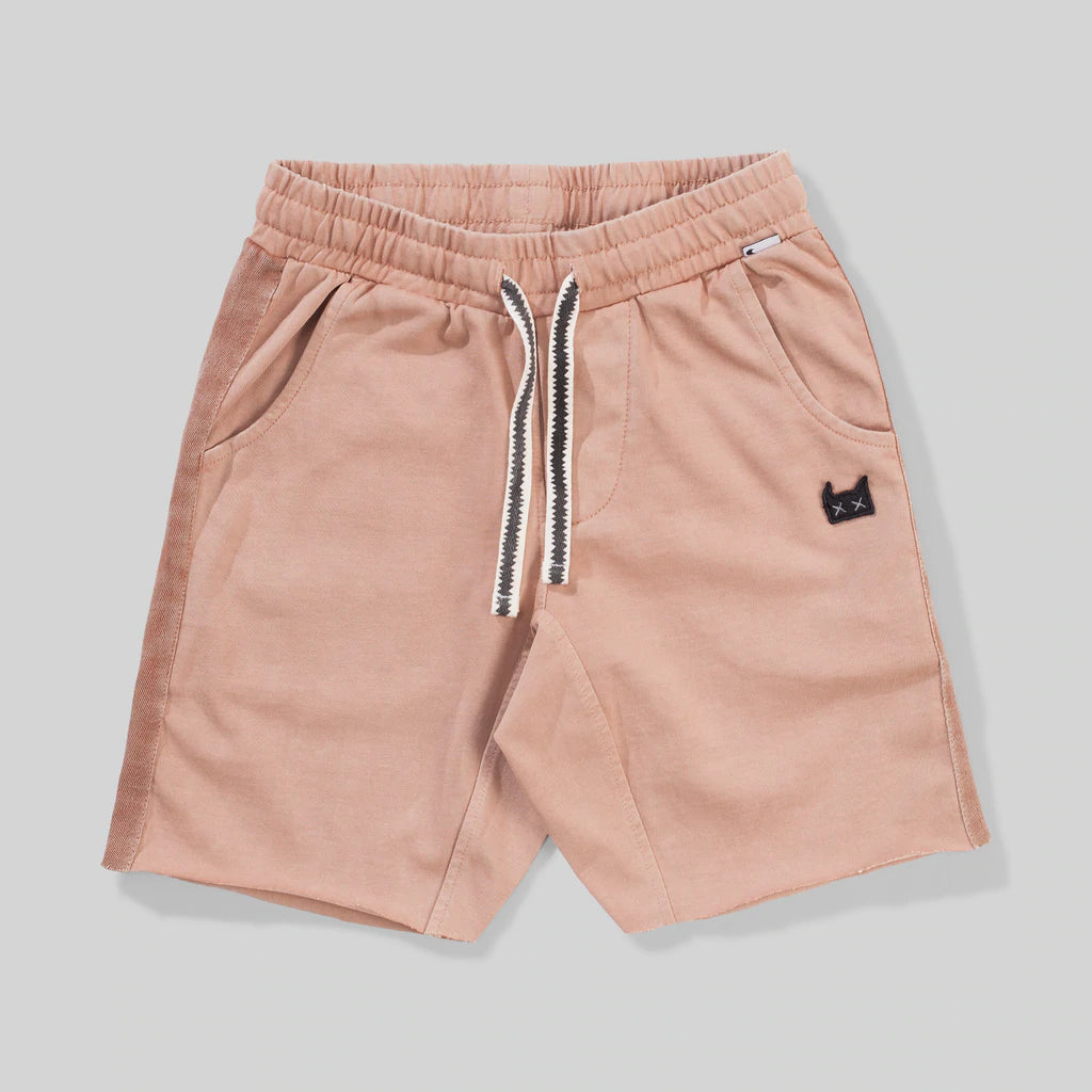 Munster Kids Kewell Track Short - Washed Fawn
