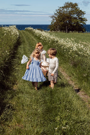 Mar Mar Danita Frill Dress - Bolich Blue Stripe