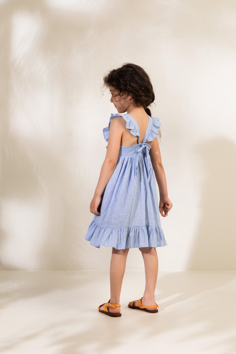 MarMar Copenhagen Danita Frill Dress - Bolich Blue Stripe