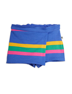 Mini Rodini Stripe Divided Skirt - Blue