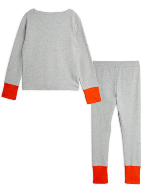 Mini Rodini E.T. Pyjama Set - Grey Melange