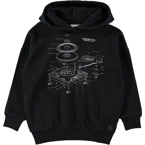 Molo Miles Knit Sweatshirt - Black