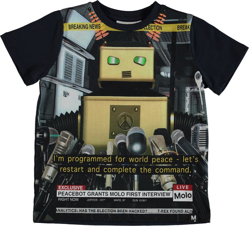 Molo Raddix Tee - Peace Bot