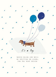 Mr. Boddington's Studio Baby - One Precious Pup - Greeting Card