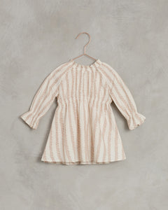 Noralee Rose Striped Chloe Dress - Shell