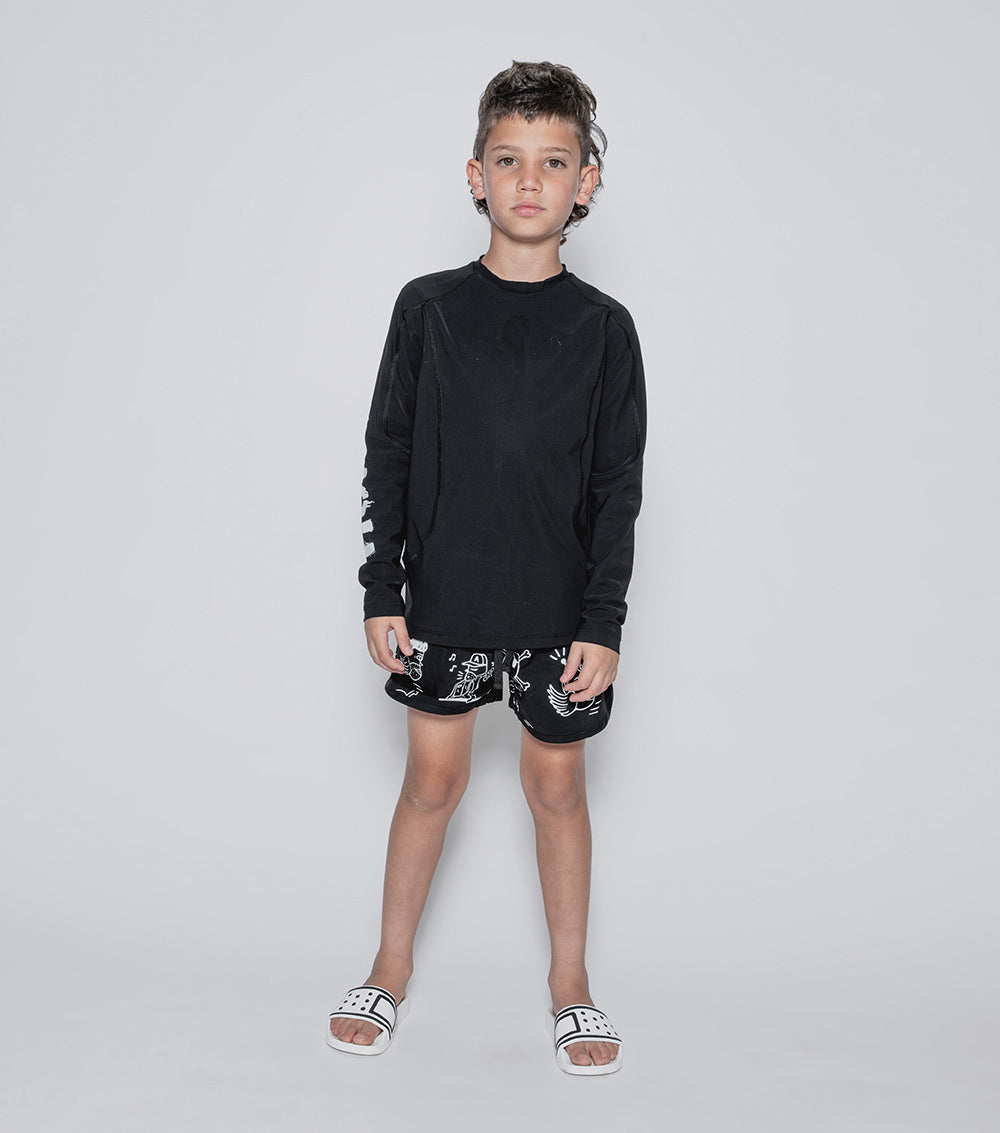 Nununu Long Sleeved Nu Rashguard - Black
