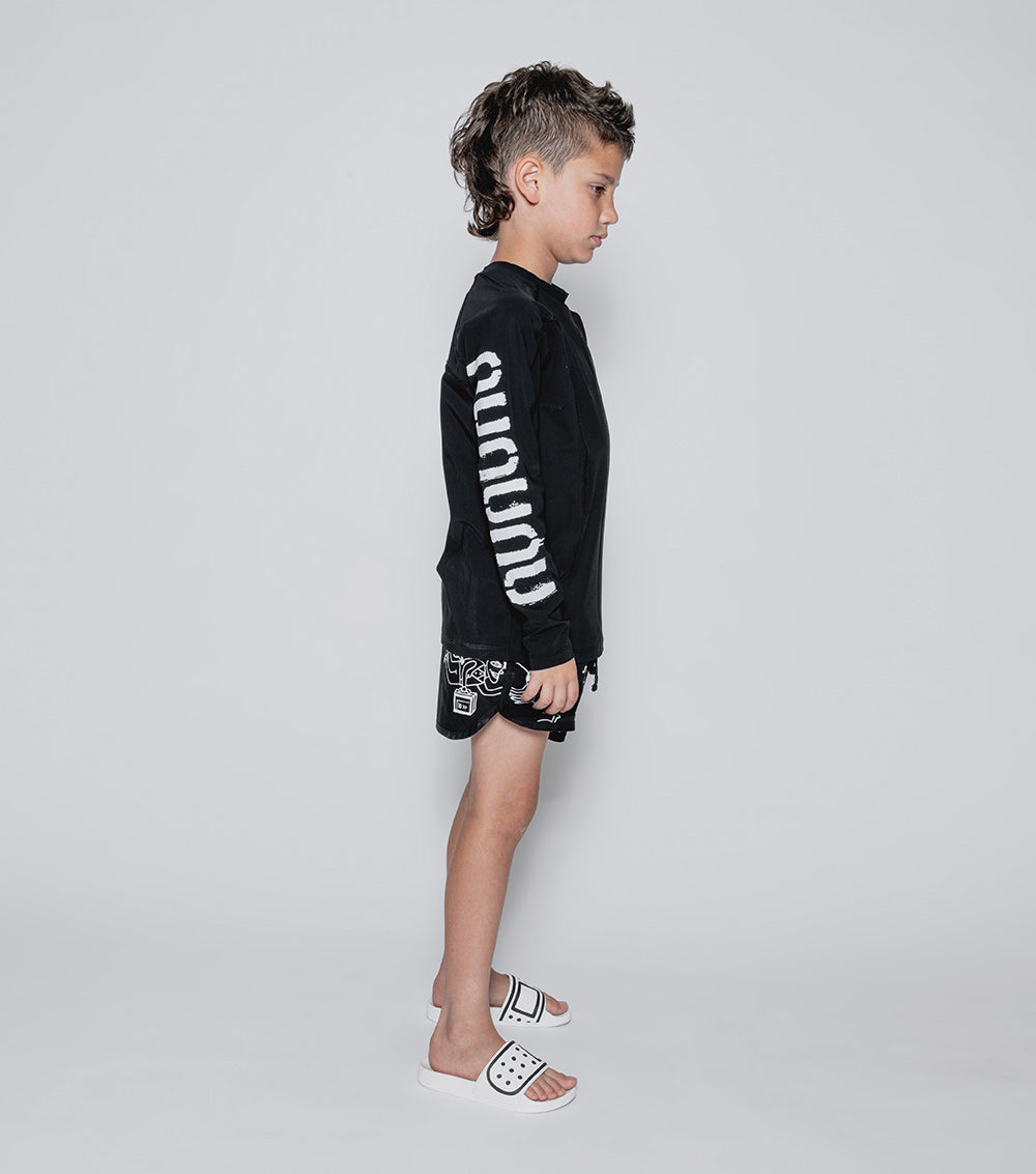 Nununu Long Sleeved Nu Rashguard - Black