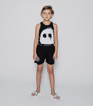 Nununu Feather Beach Shorts - Black