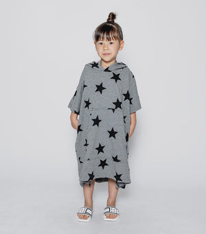 Nununu Star Beach Cover - Dusty Heather Grey