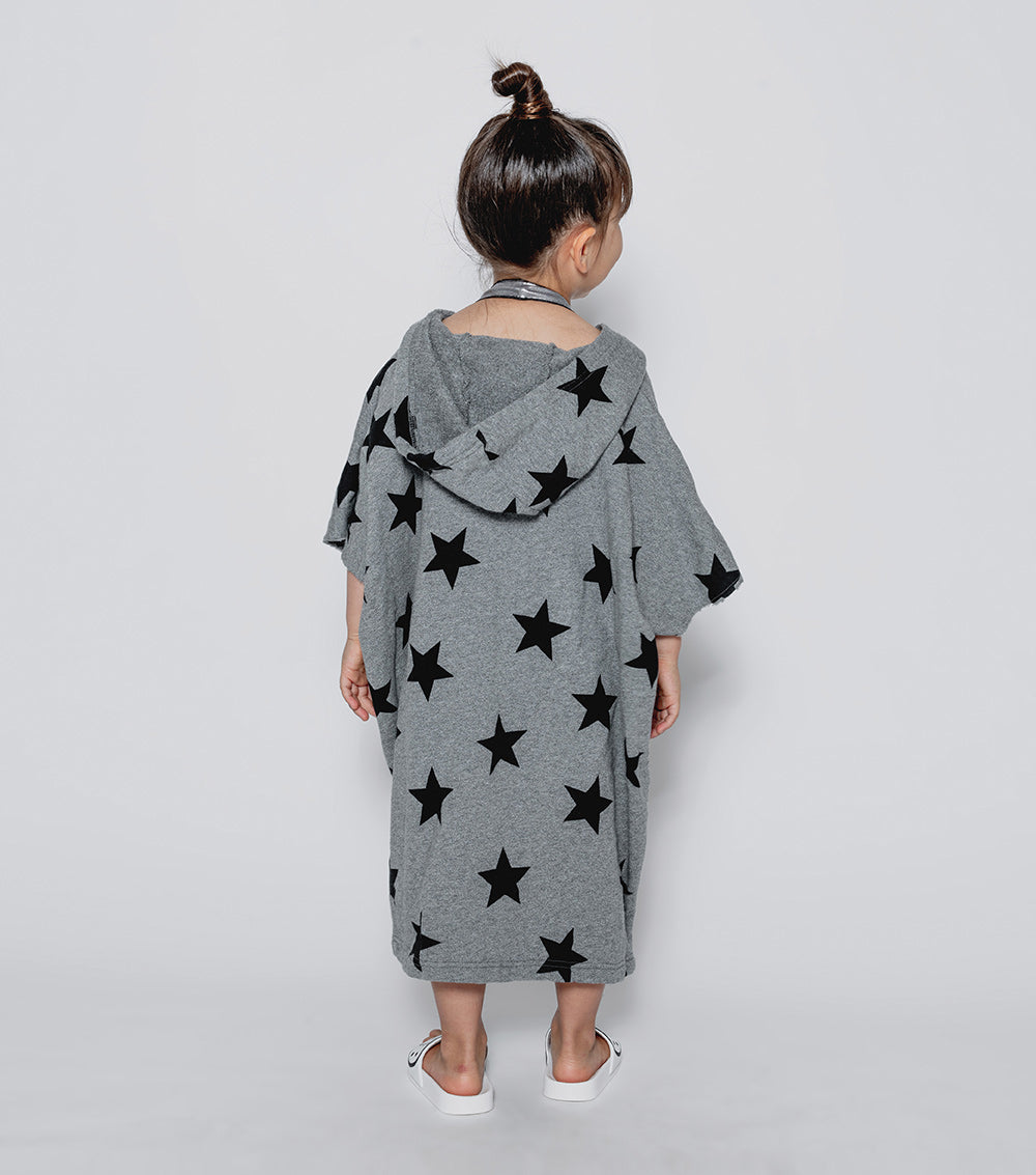 Nununu Star Beach Cover - Dusty Heather Grey