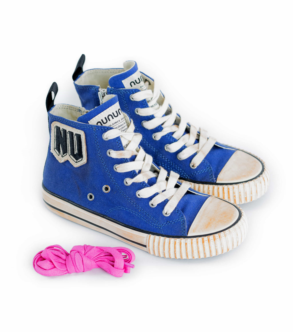Nununu High Top Sneakers - Blue