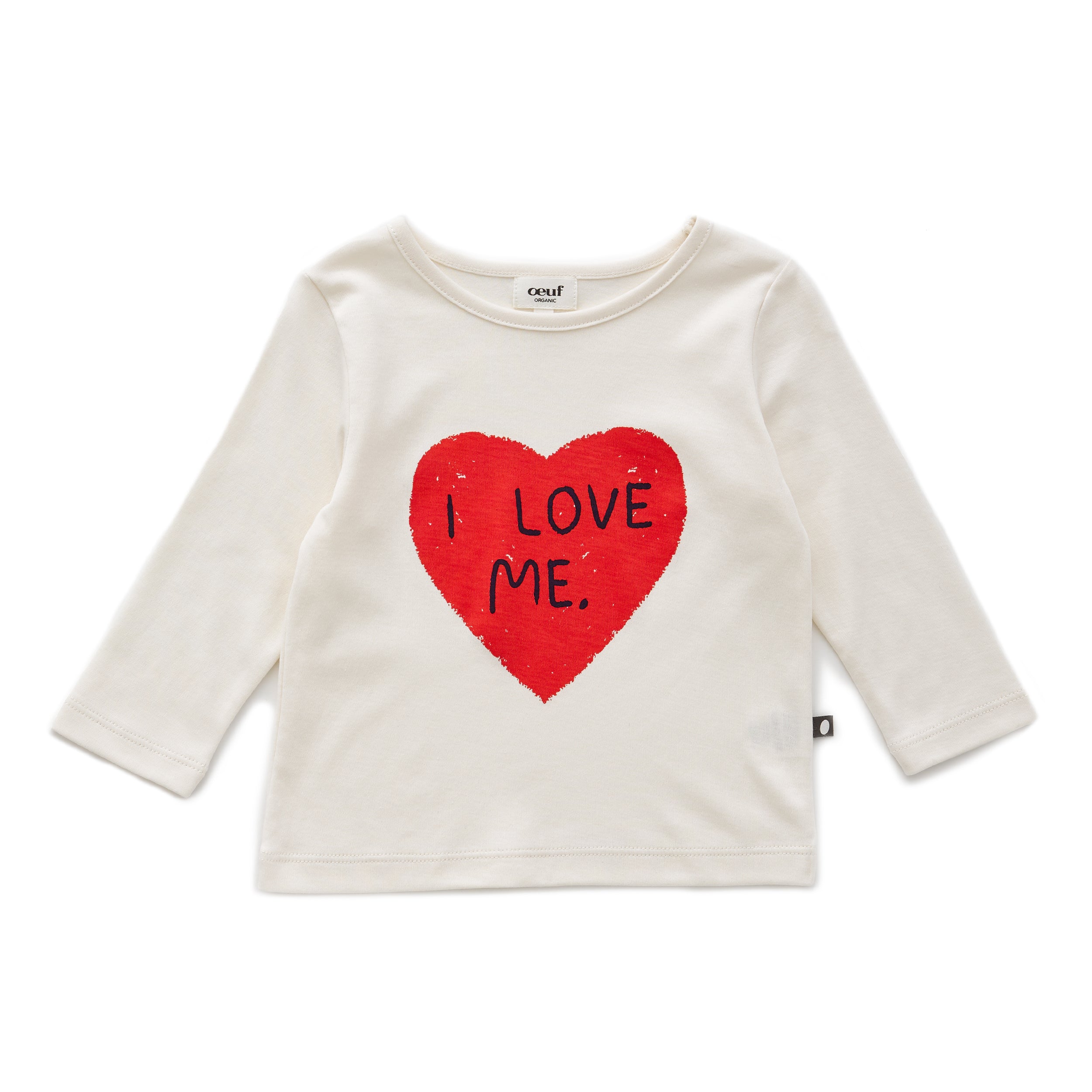Oeuf Long Sleeve Shirt - Gardenia Love