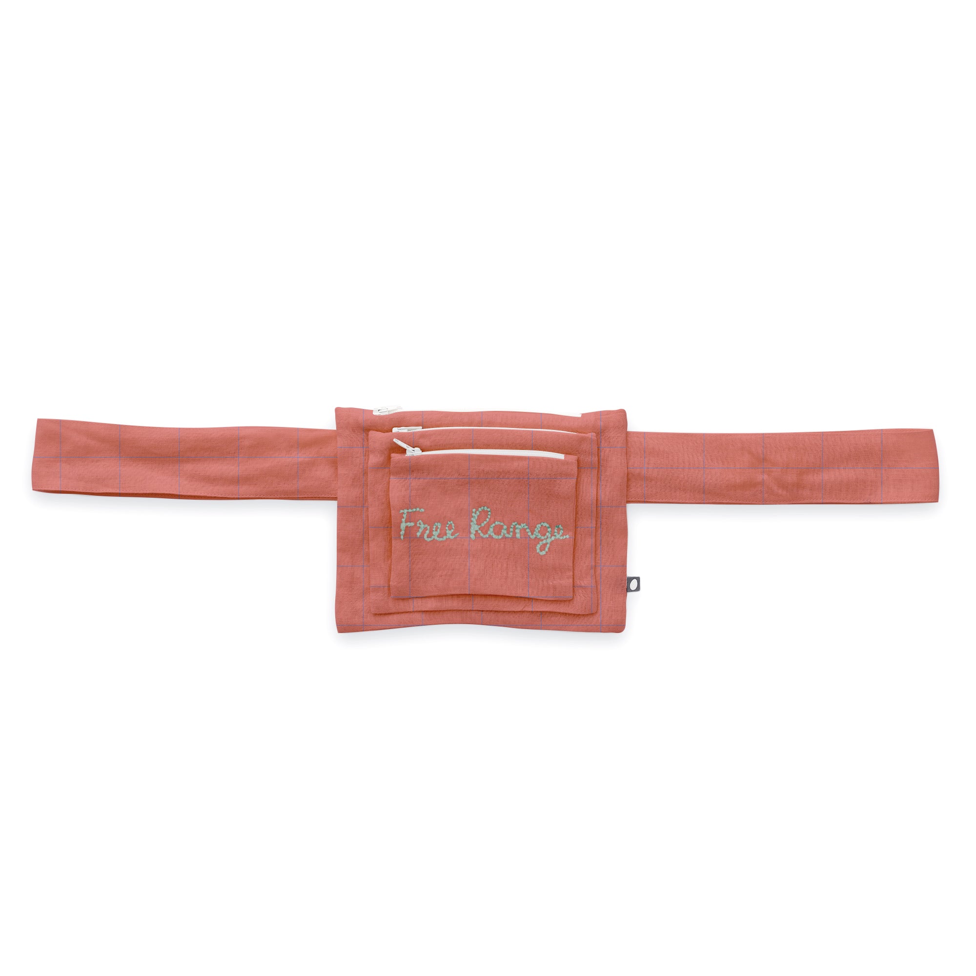 Oeuf Purse with Belt - Punch Pink