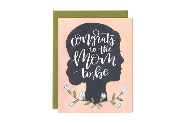 One Canoe Two - Mom to Be Card