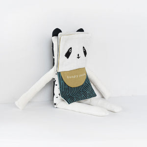 Wee Gallery Organic Panda Flippy Friend - English Edition
