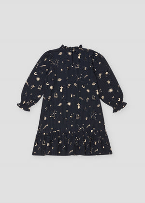 The New Society Paola Dress - Cosmos Print