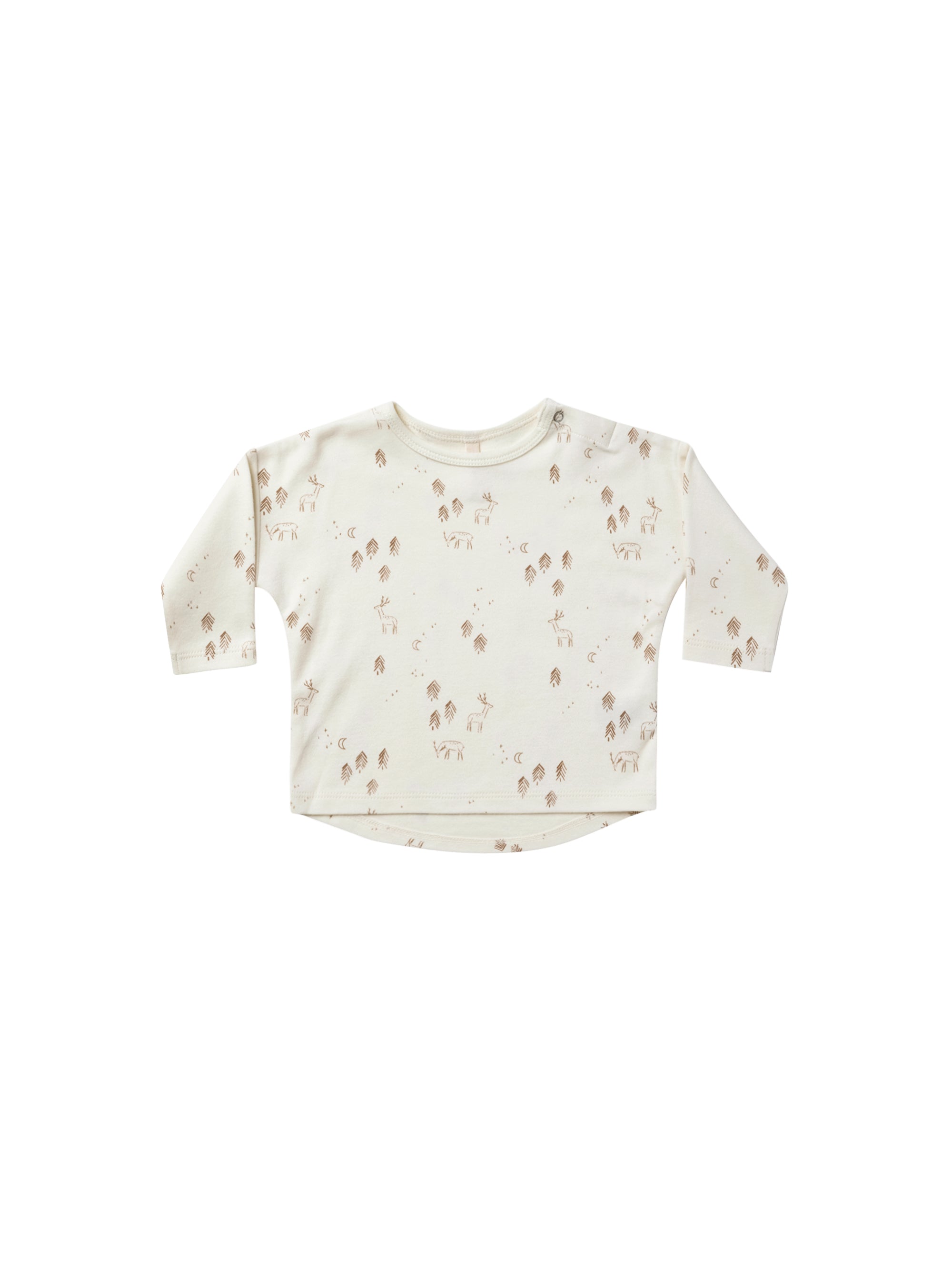 Quincy Mae Long Sleeve Tee - Woodland