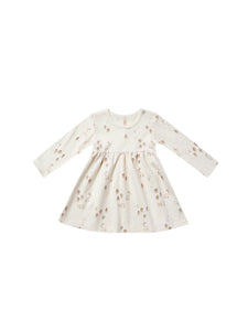 Quincy Mae Long Sleeve Jersey Dress - Woodland
