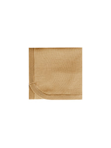 Quincy Mae Knit Baby Blanket - Honey