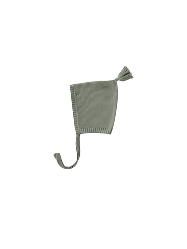 Quincy Mae Knit Pixie Bonnet - Basil