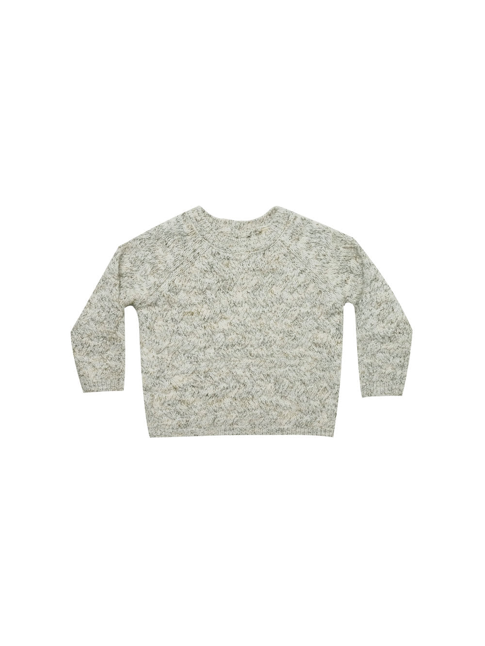 Quincy Mae Cozy Heathered Knit Sweater - Fern