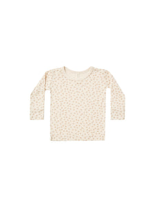 Quincy Mae Bamboo Longsleeve Tee - Scatter