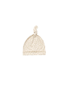 Quincy Mae Bamboo Knotted Baby Hat - Scatter