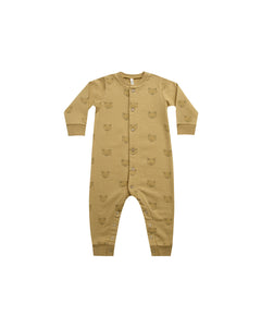 Rylee + Cru Button Down Jumpsuit - Coyote
