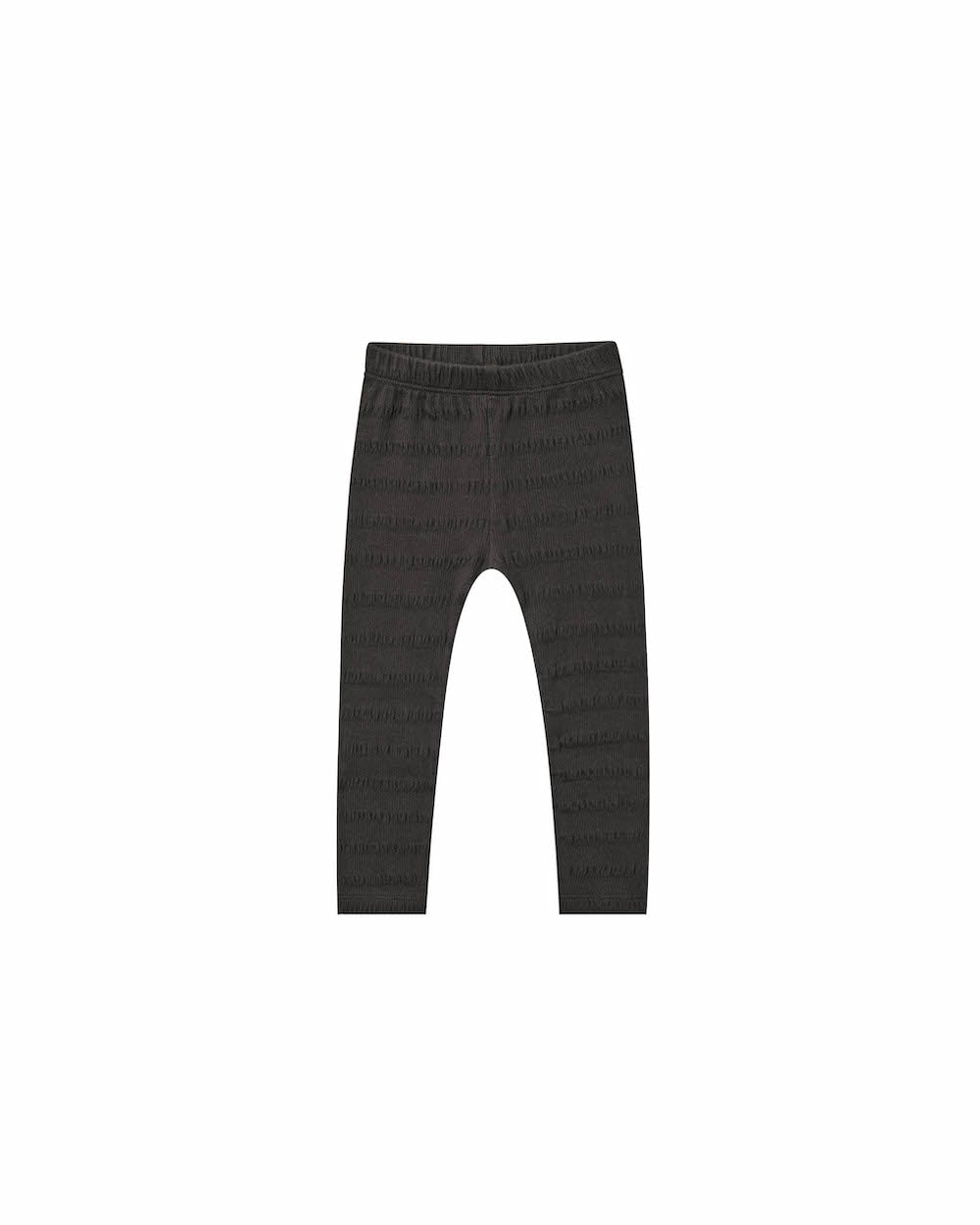 Rylee + Cru Cinched Ribbed Leggings - Black